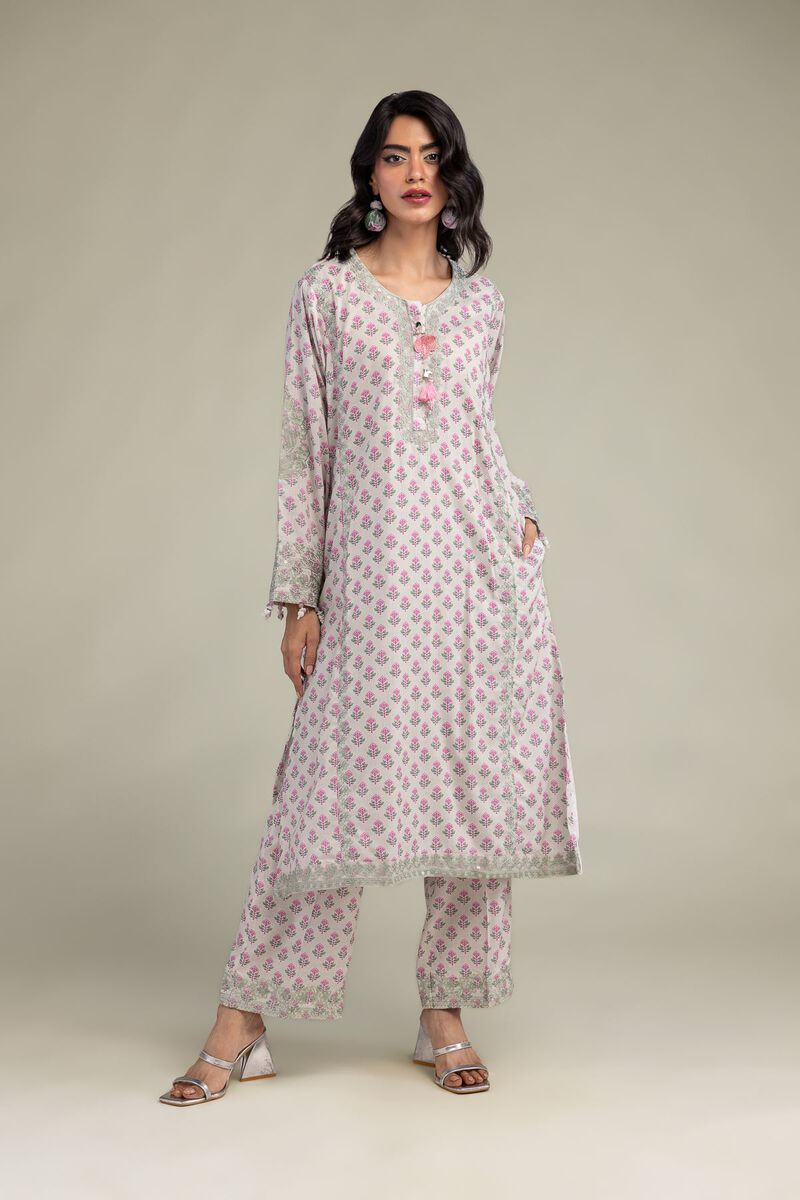 Embroidered | Raw Silk | Kurta | USD 65.00