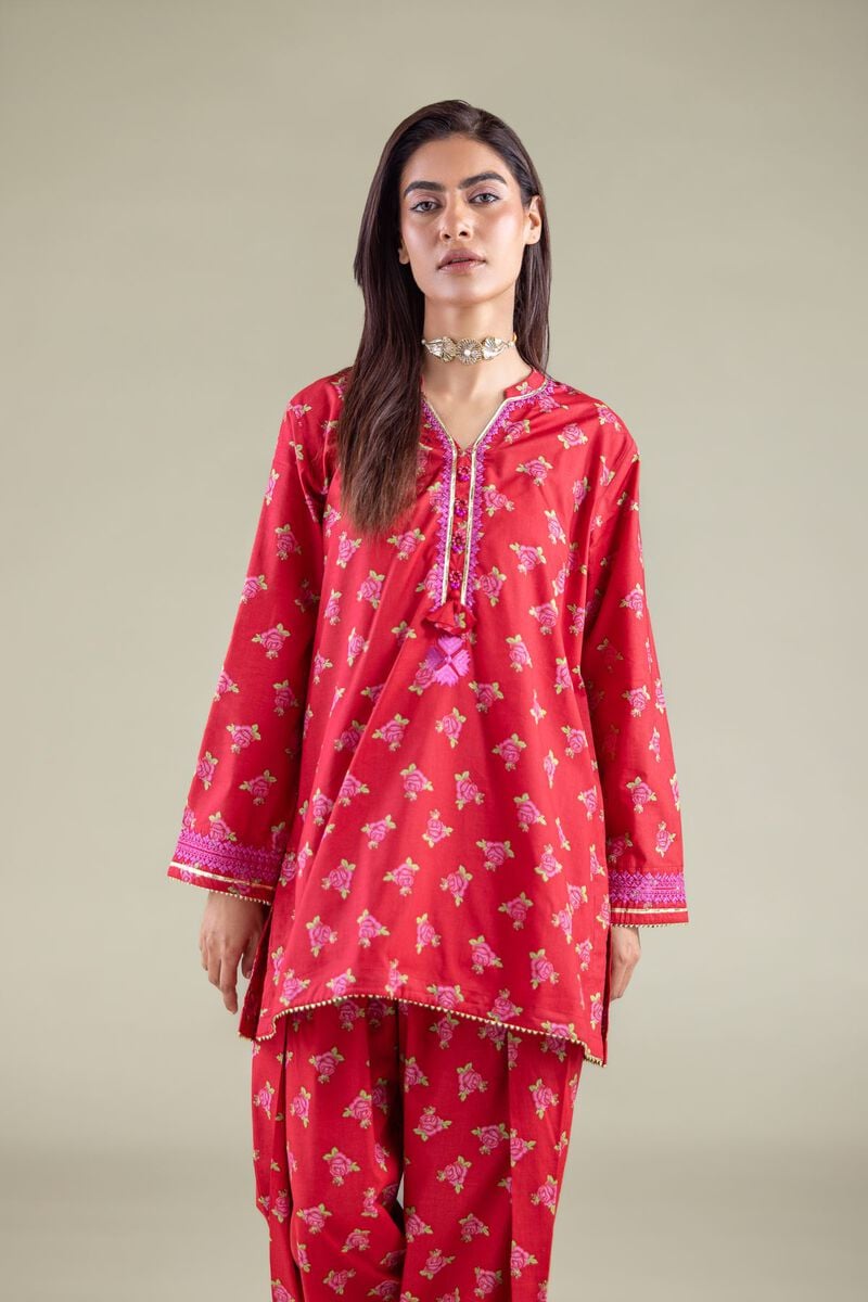 Embroidered | Cambric | Kurta | USD 35.00