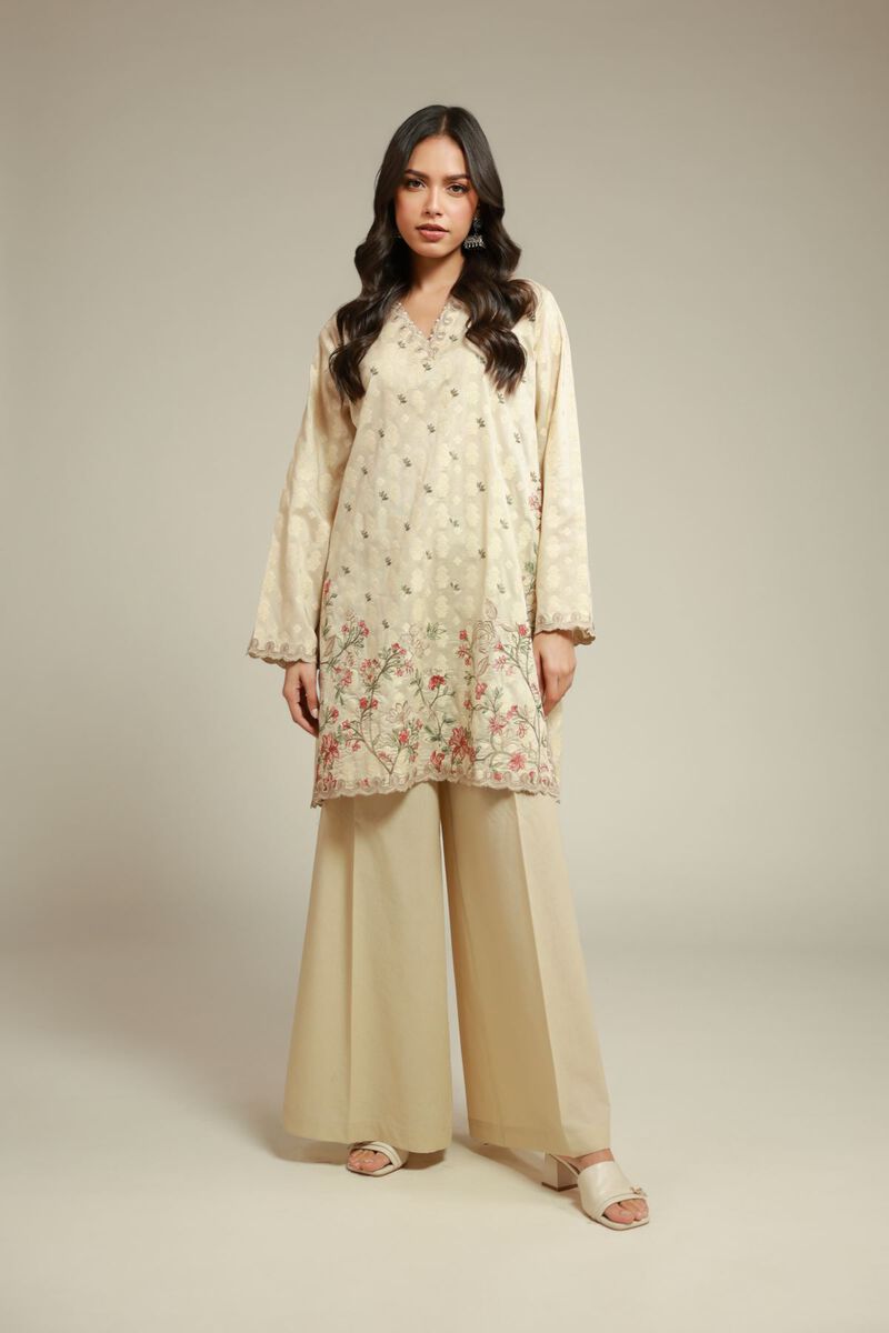 Embroidered | Broshia | Embroidered Tailored 2-Piece | USD 65.00