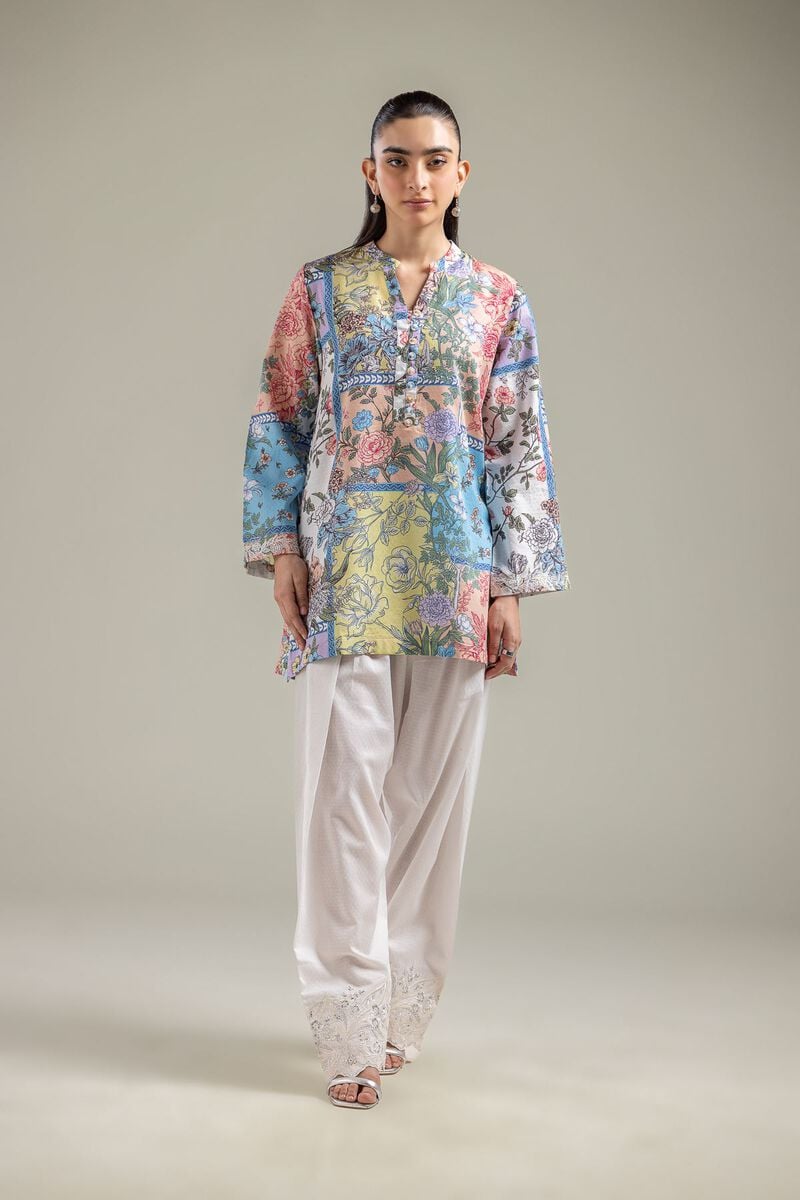 Embroidered | Cotton Dobby | Button-Down Cotton Kurta | USD 35.00