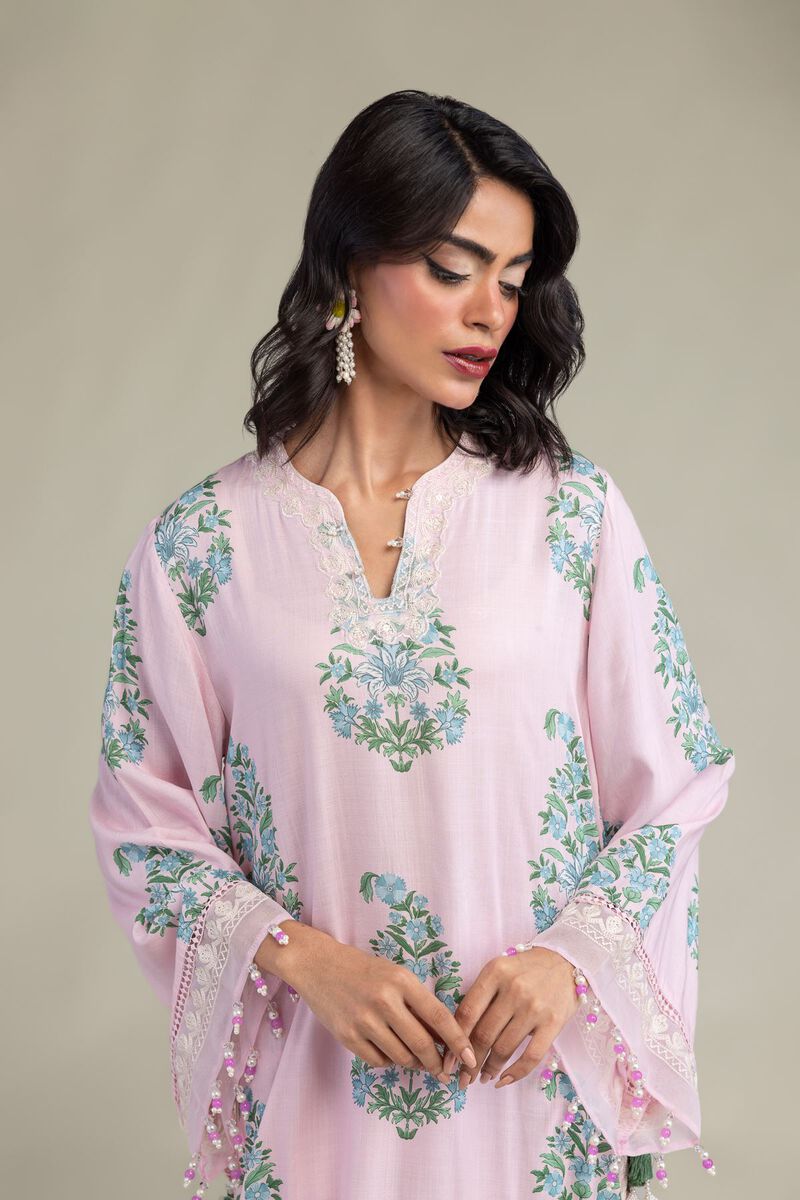 Embroidered | Raw Silk | Kurta | USD 65.00