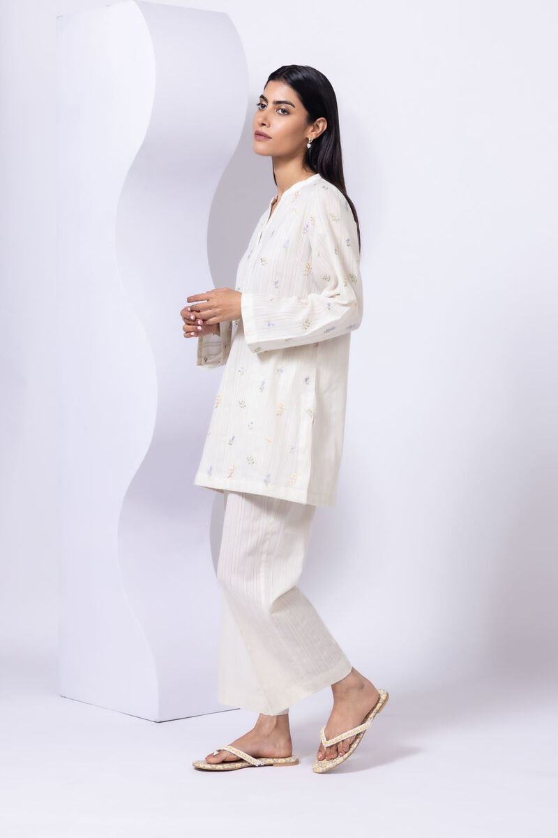 Embroidered | Leno | Kurta | null