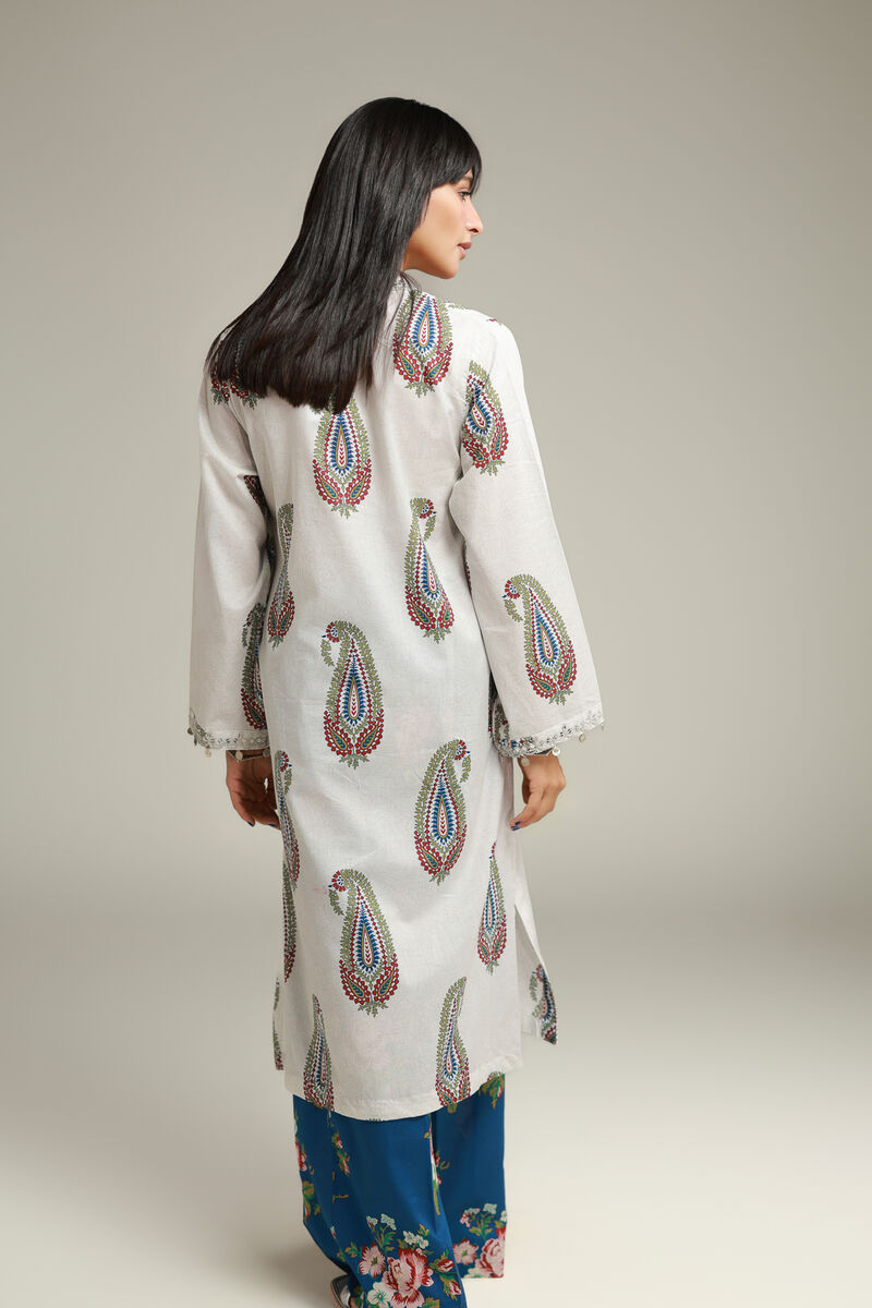 Embroidered | Cambric | Long Cambric Kurta | USD 35.00