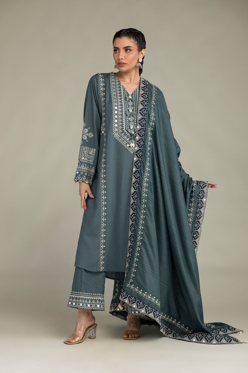 Embroidered | Polyester Silk | Polyster Silk Dupatta | USD 40.00