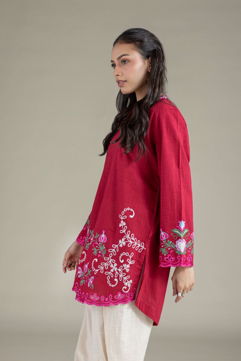 Embroidered | Heavy Textured Cotton | Kurta | USD 35.00