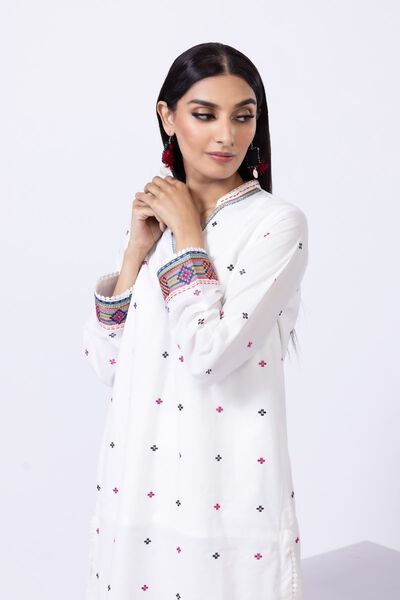 Embroidered | Cambric | Kurta | USD 35.00