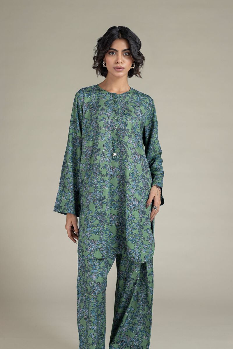 Printed | Raw Silk | Kurta | USD 25.00