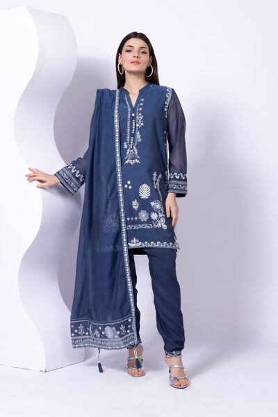 Embroidered | Paper Silk | Kurta | USD 30.00