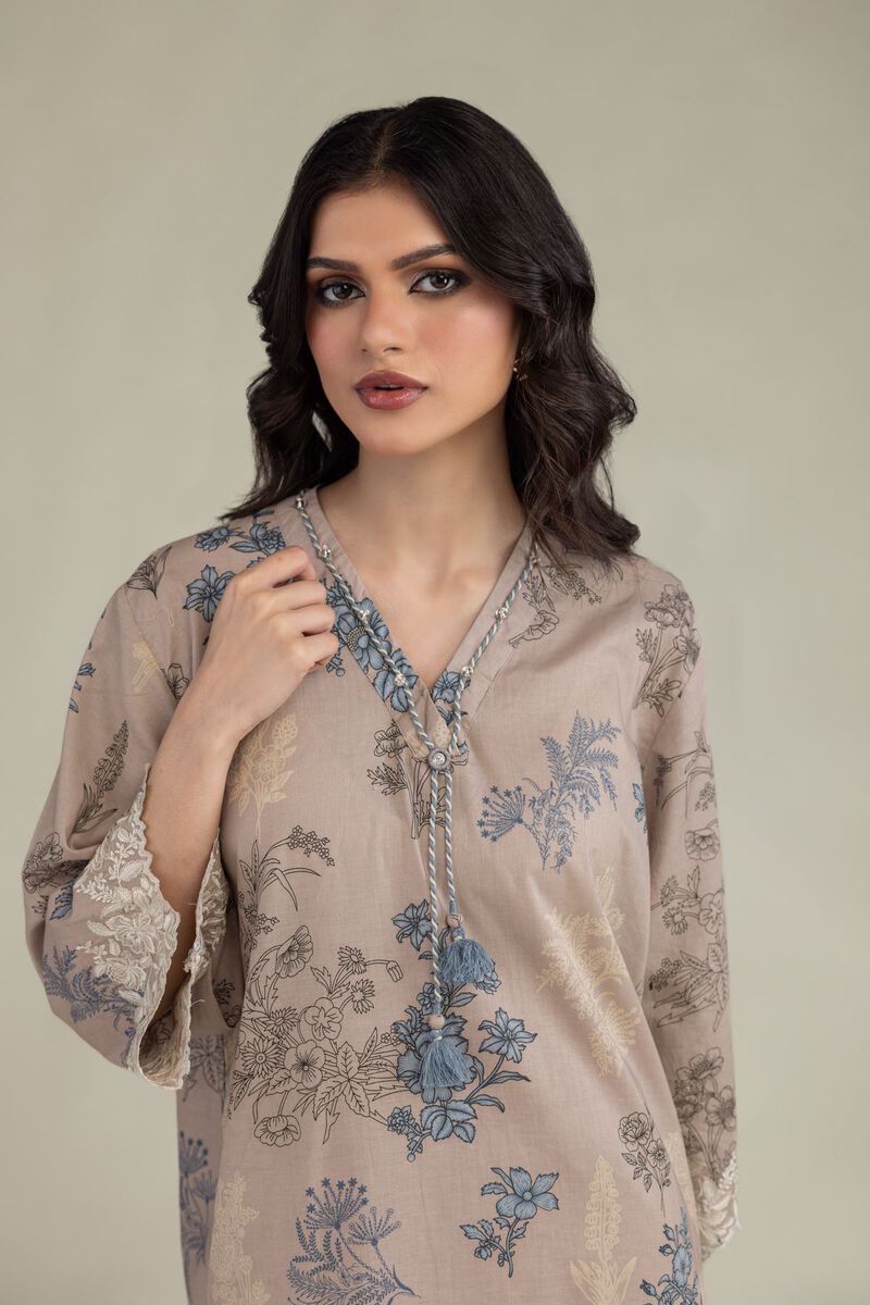 Embroidered | Lawn | Short Lawn Kurta | USD 40.00