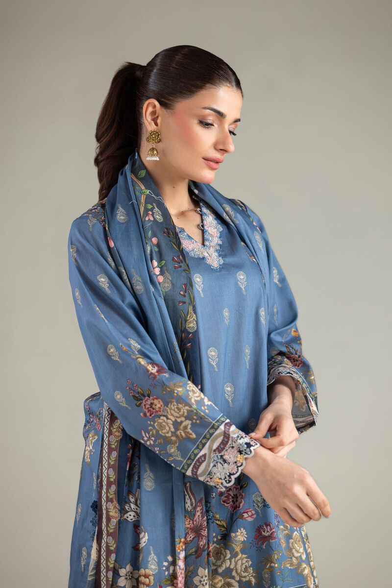 Embroidered | Jacquard | Tailored 3-Piece Set | USD 75.00