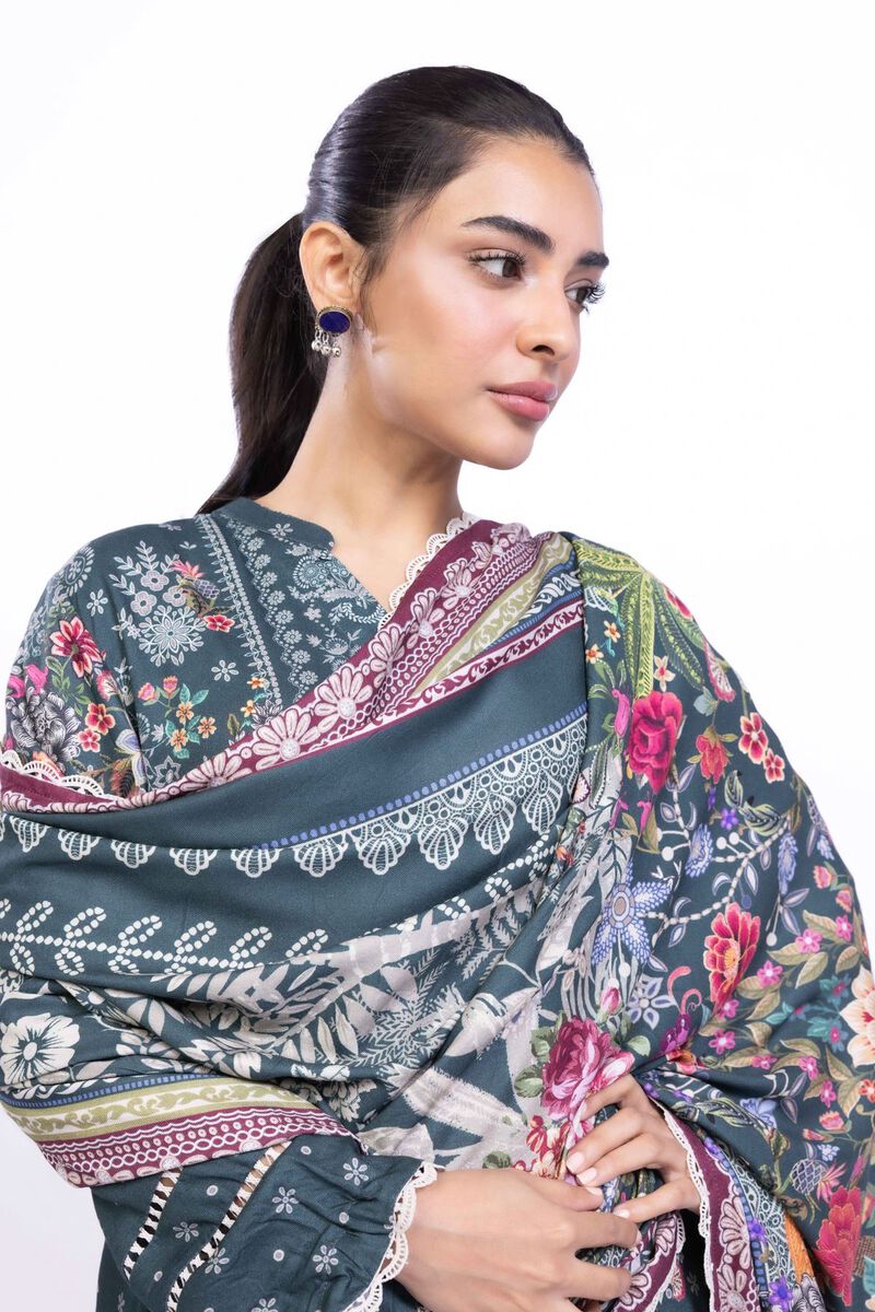 Printed | Satin | Dupatta | USD 11.00