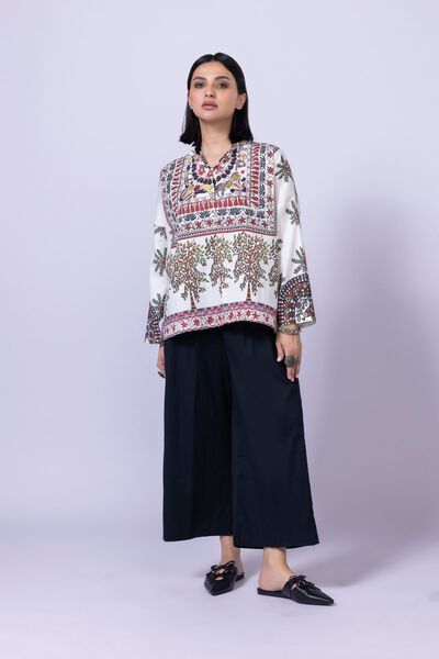 Printed | Ripple Crinkle | Blouse | USD 7.50
