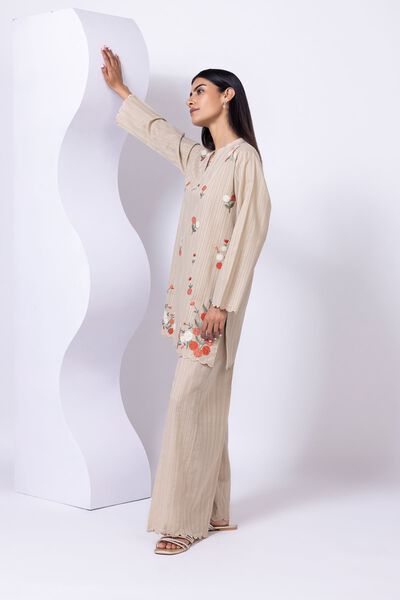 Embroidered | Leno | Pants | USD 6.00