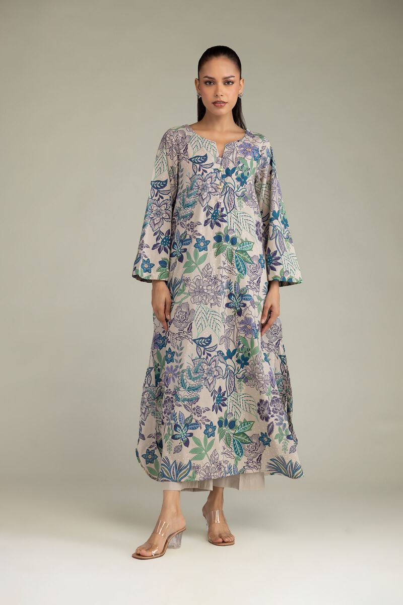 Printed | Cambric | Long Cambric Kurta | USD 35.00