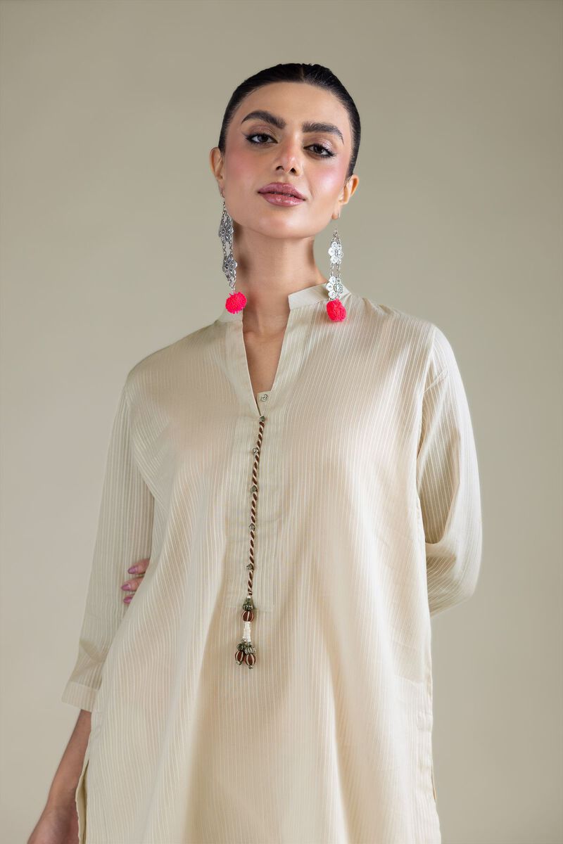 Dyed | Cotton Dobby | Cotton Dobby Kurta | USD 35.00