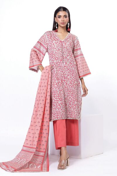 Printed | Lawn | Fabrics 2 Piece | Top and Dupatta | USD 9.00