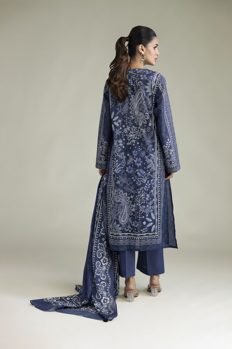 Embroidered | Cambric | Tailored 3-Piece Cambric | USD 70.00