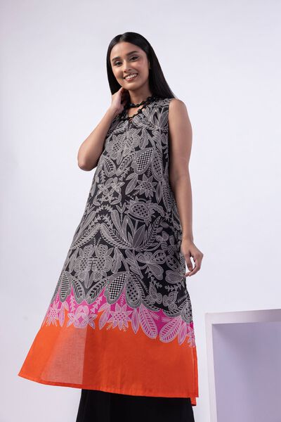 Printed | Cambric | Kurta | USD 20.00