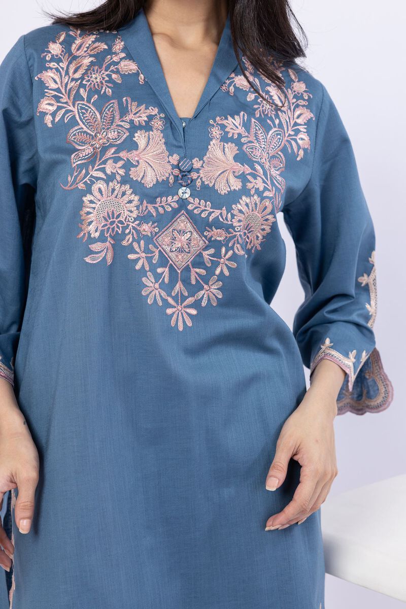 Embroidered | Linen Cotton | Kurta | USD 17.50