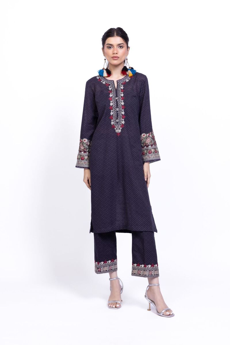 Embroidered | Textured Cotton | Kurta | USD 35.00