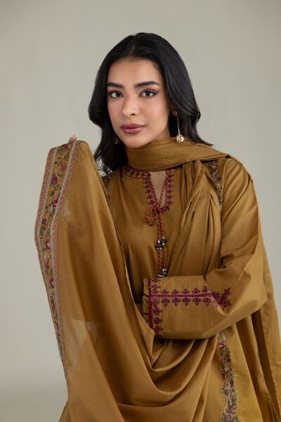 Embroidered | Lawn | Floral Lawn Dupatta | USD 30.00