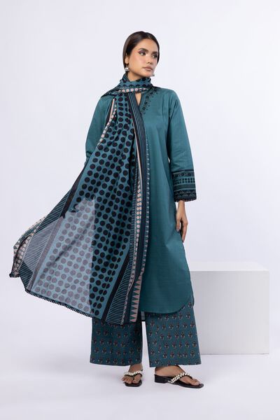 Printed | Slub Lawn | Dupatta | USD 20.00
