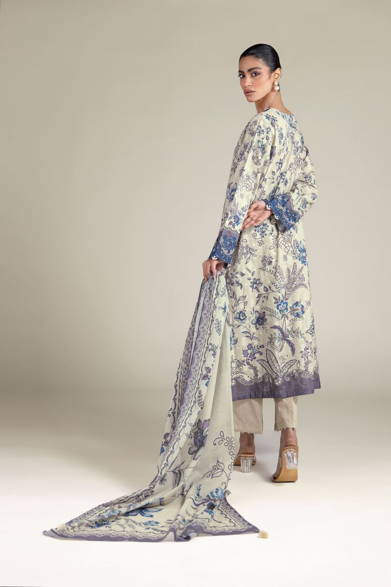 Embroidered | Broshia | Tailored 3-Piece Set | USD 75.00