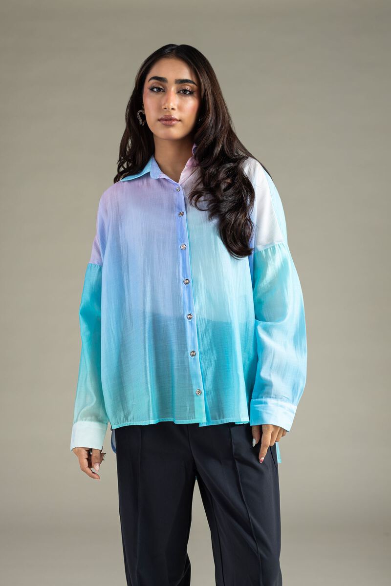 Printed | Raw Silk | Shirt | USD 17.50