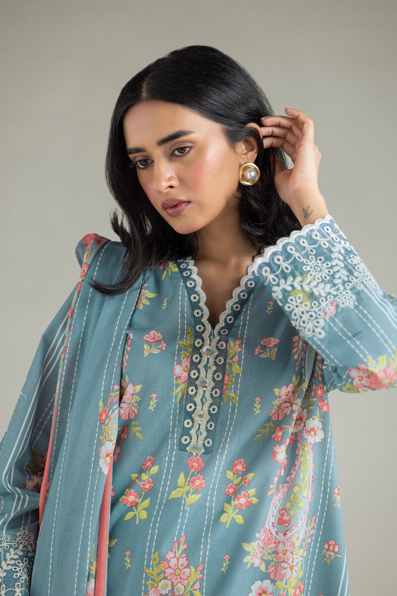 Embroidered | Textured Lawn | 3-Piece Tailored Lawn | USD 65.00