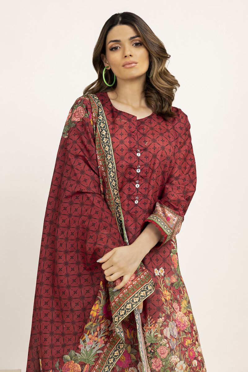 Lawn | Printed | Fabrics 2 Piece | Top Dupatta | null