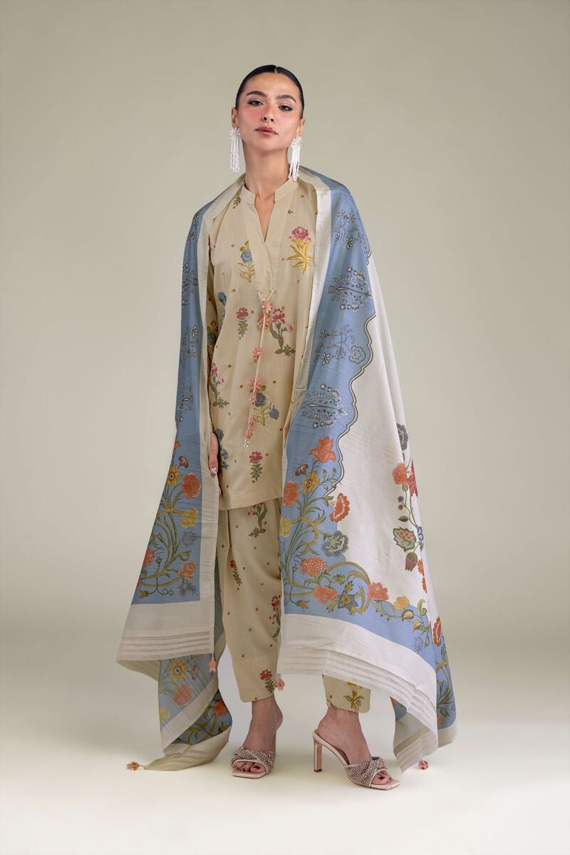 Embroidered | Polyester Silk | Polyester Silk Dupatta | USD 30.00