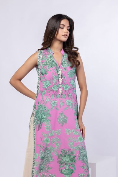 Printed | Swiss Voile | Kurta | USD 50.00