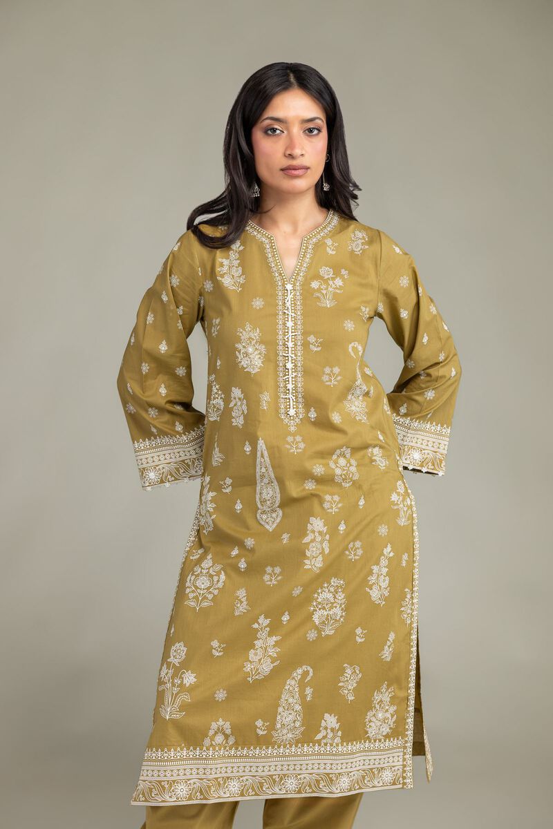 Cambric | Cambric V-Neck Kurta | USD 40.00