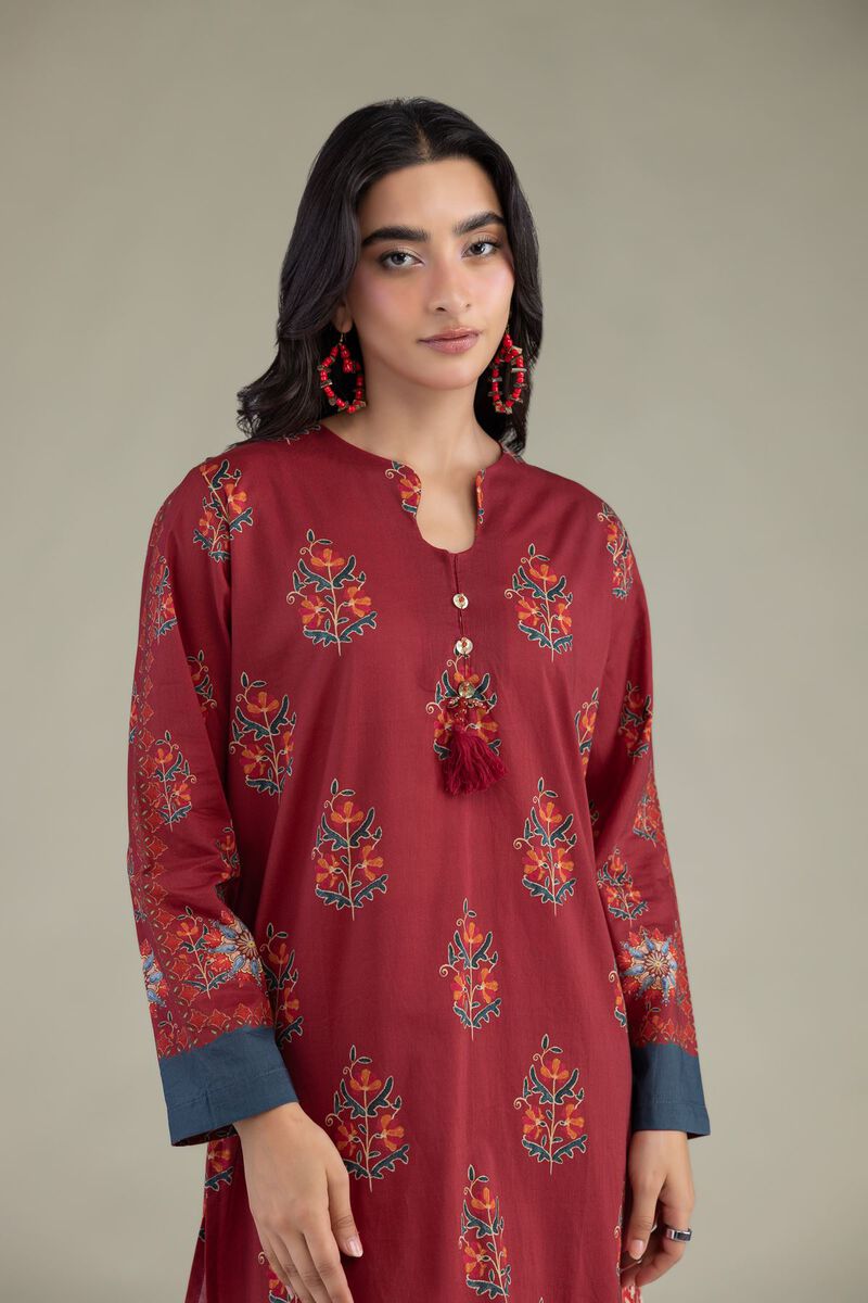 Printed | Cambric | Floral Cambric Kurta | USD 40.00