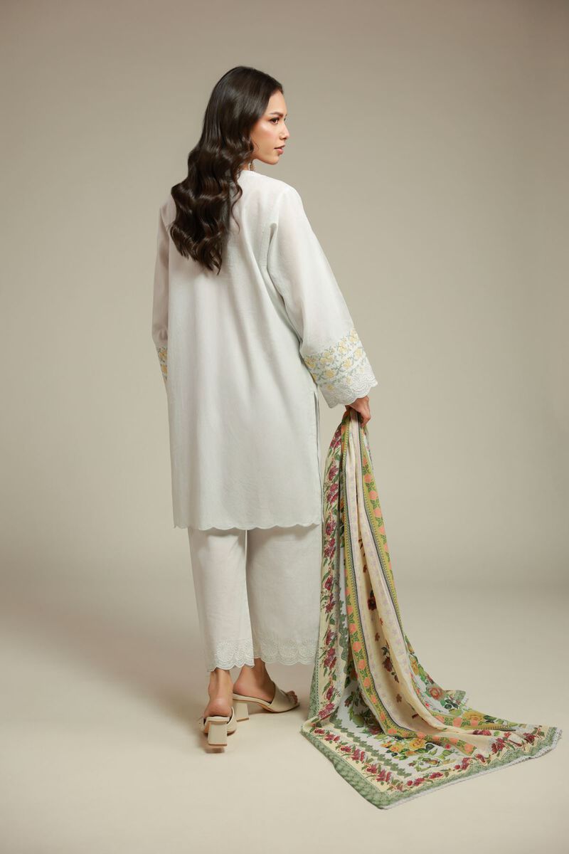 Embroidered | Dobby | Tailored 3-Piece Set | USD 75.00