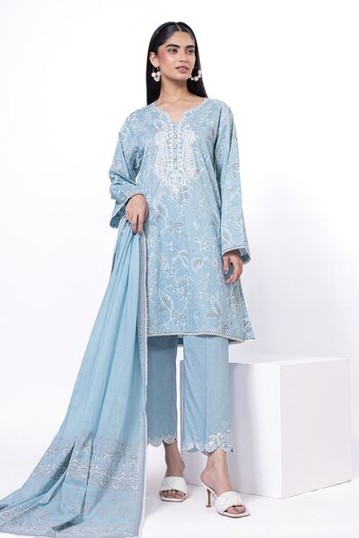 Embroidered | Lawn | Fabrics 3 Piece | USD 22.50