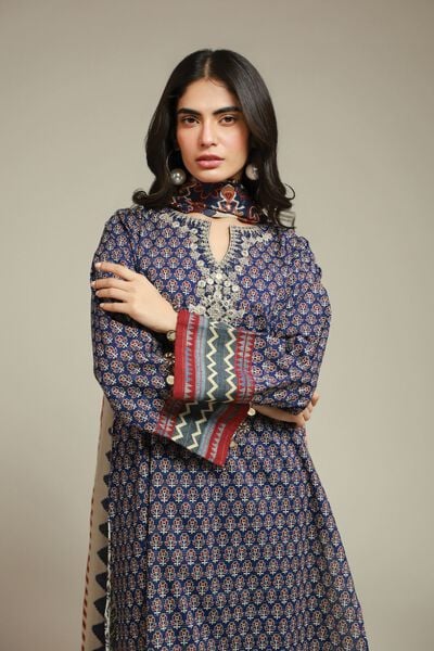 Printed | Messuri | Tailored 3 Piece | USD 65.00