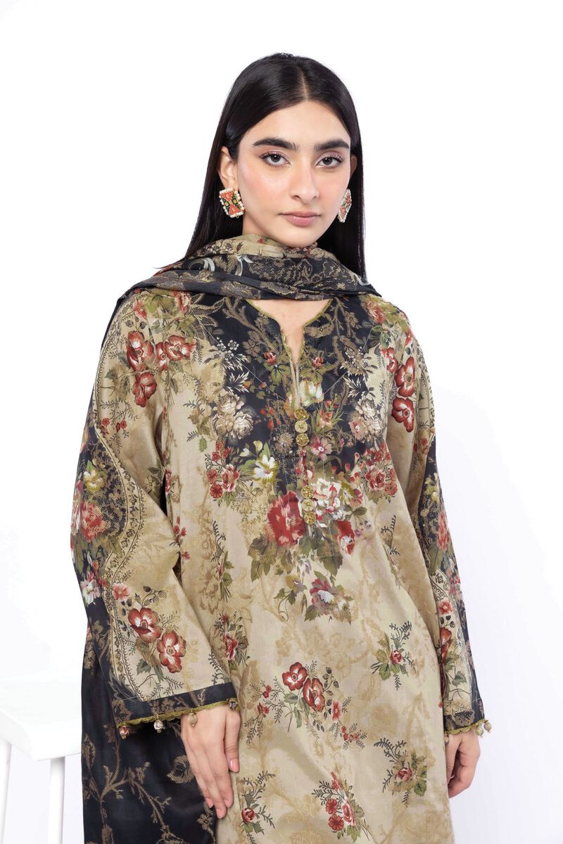 Printed | Jacquard | Tailored 3 Piece | USD 70.00