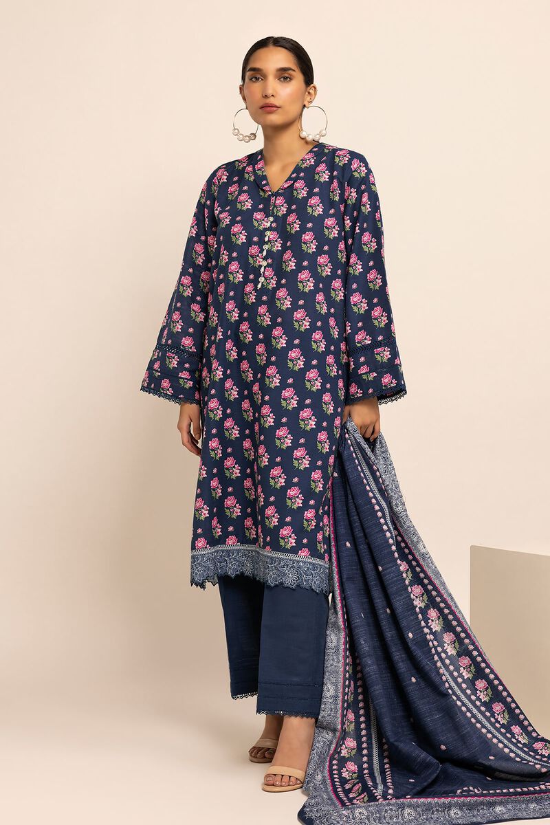 Printed | Khaddar | Fabrics 3 Piece | null