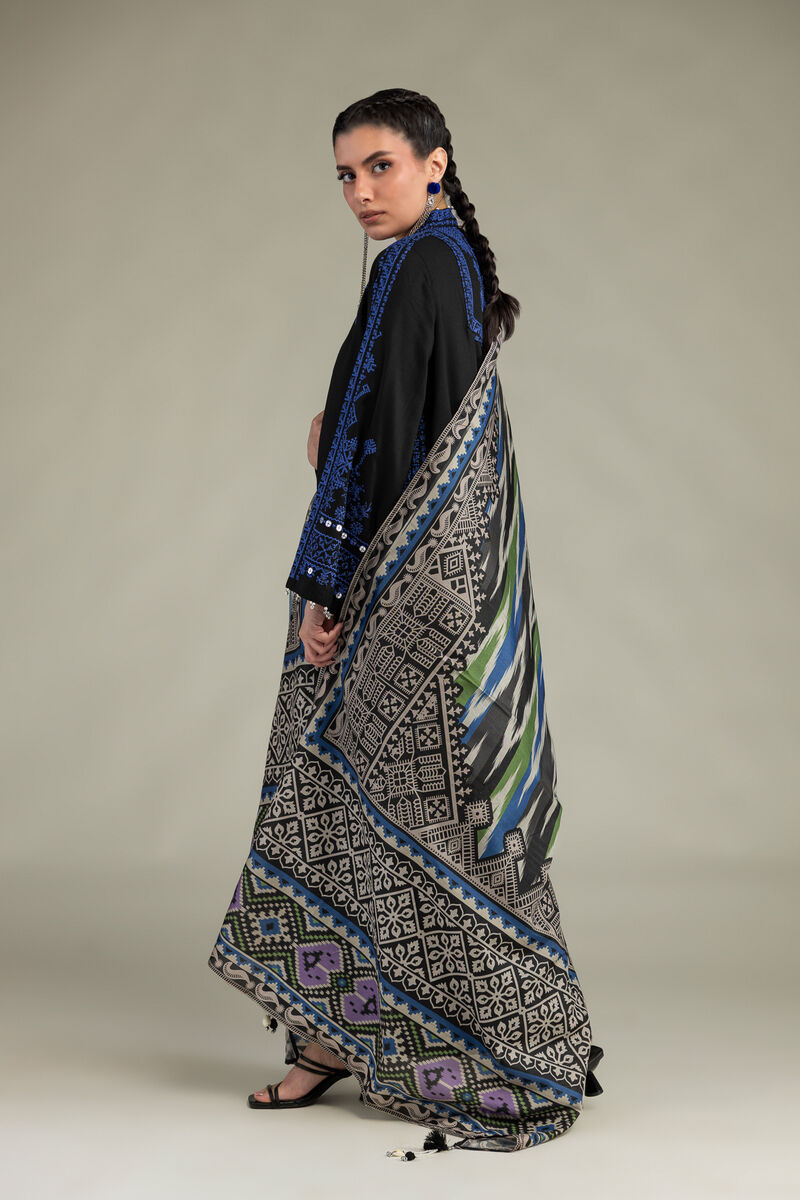 Embroidered | Polyester Silk | Polyster Silk Dupatta | USD 30.00
