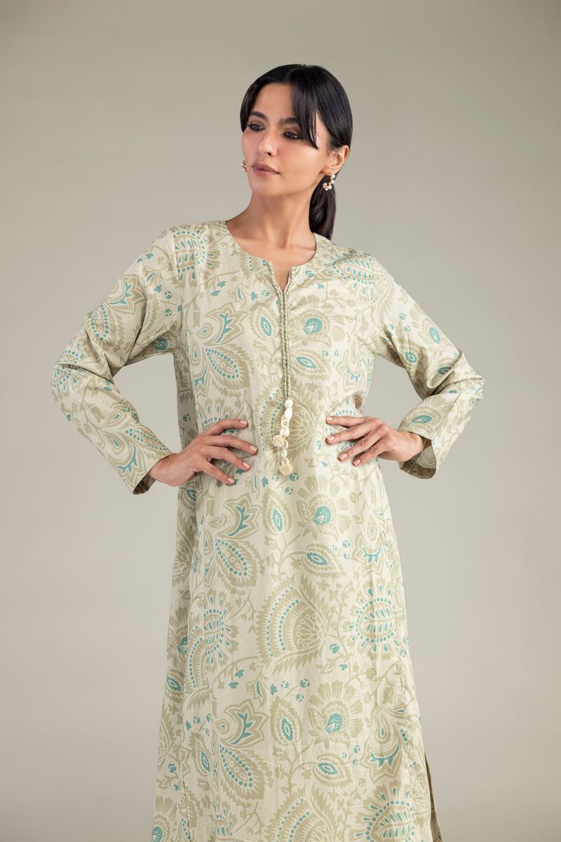 Cambric | Cambric Longline Kurta | USD 35.00