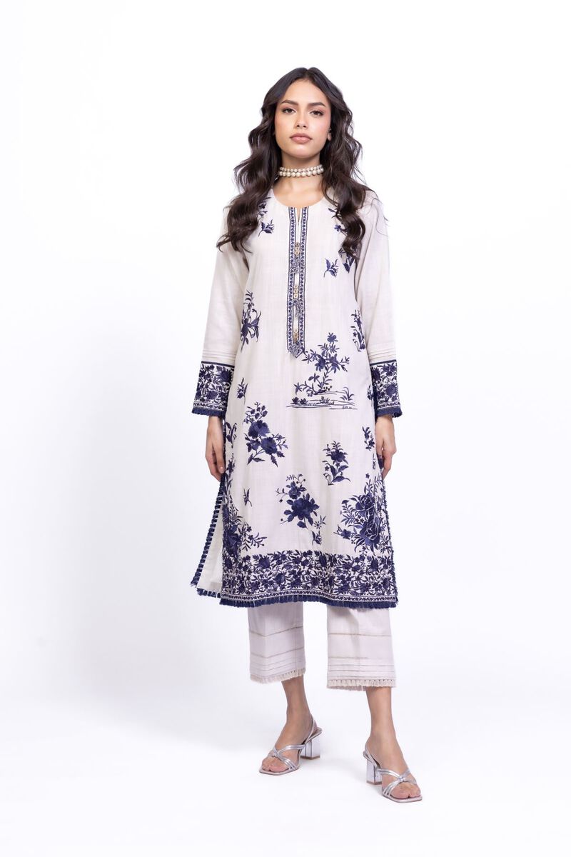 Embroidered | Heavy Textured Cotton | Kurta | USD 40.00