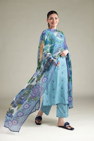 Embroidered | Chiffon | Dupatta | USD 30.00