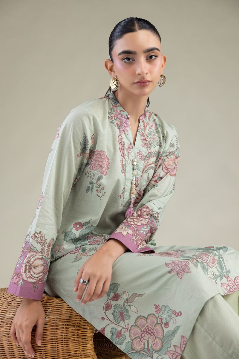 Printed | Cambric | Floral Cambric Kurta | USD 35.00