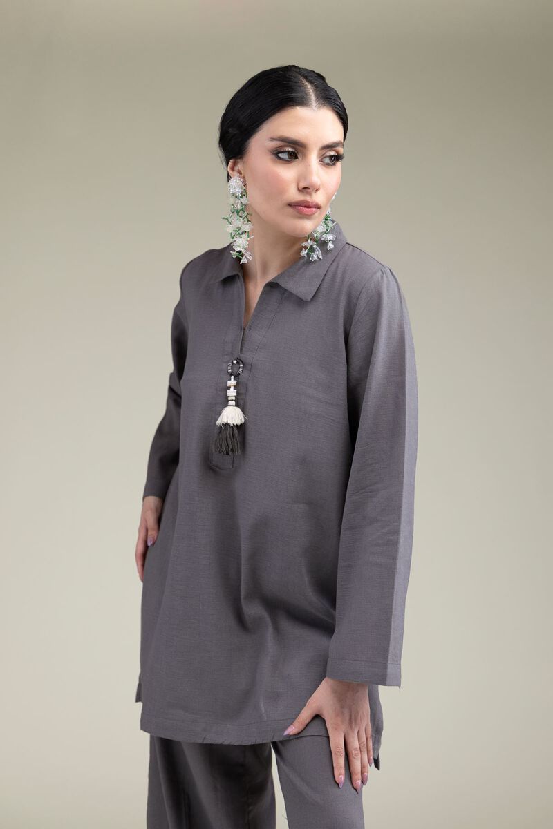 Dyed | Blended Linen | Solid Linen Kurta | USD 35.00