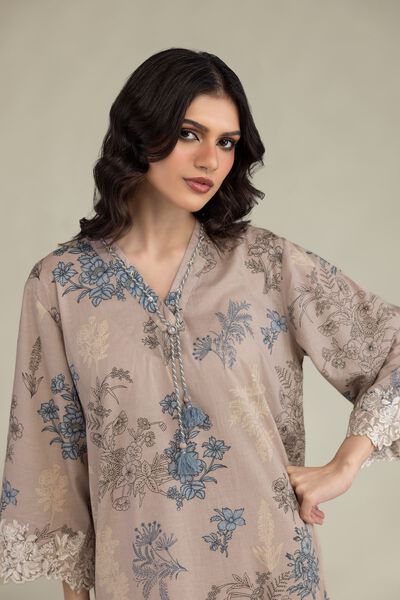 Embroidered | Lawn | Short Lawn Kurta | USD 40.00