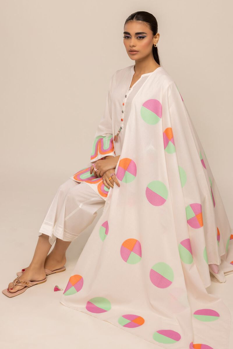Yarn Dyed | Cotton Polyester Broshia Jacquard | Dupatta | null