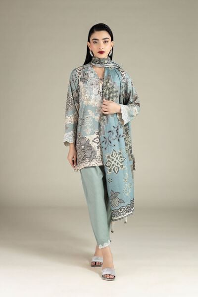 Embroidered | Raw Silk | Pants | USD 18.00