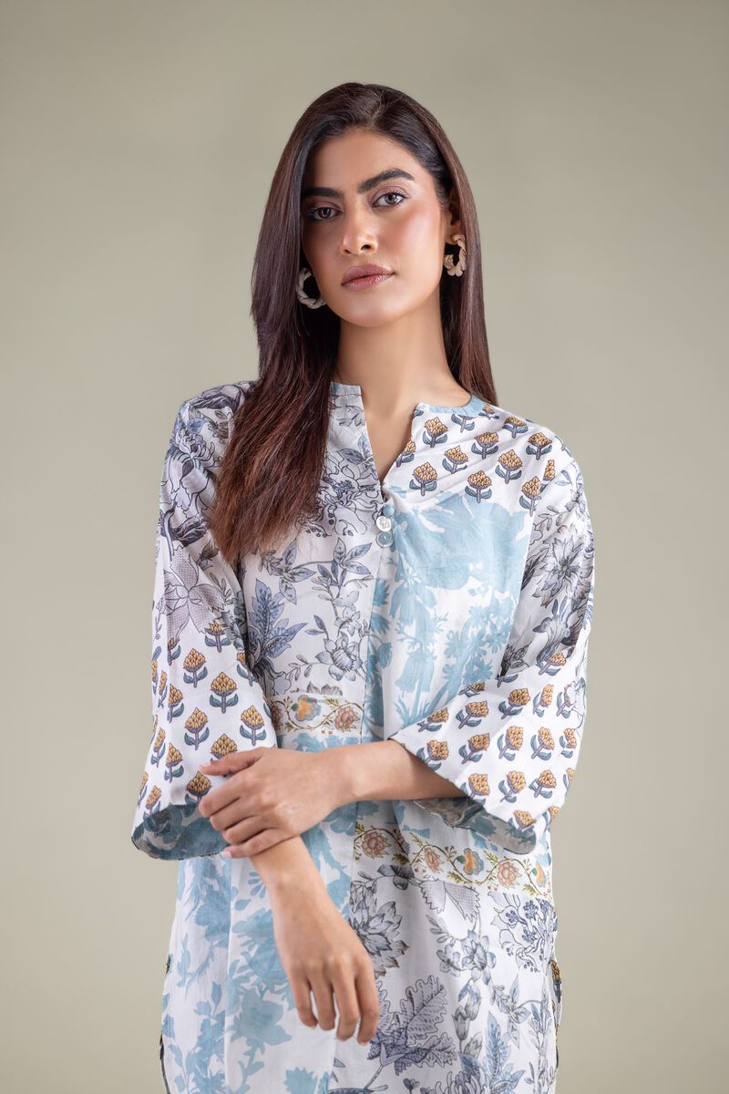 Embroidered | Textured Weave | Shirt | USD 35.00