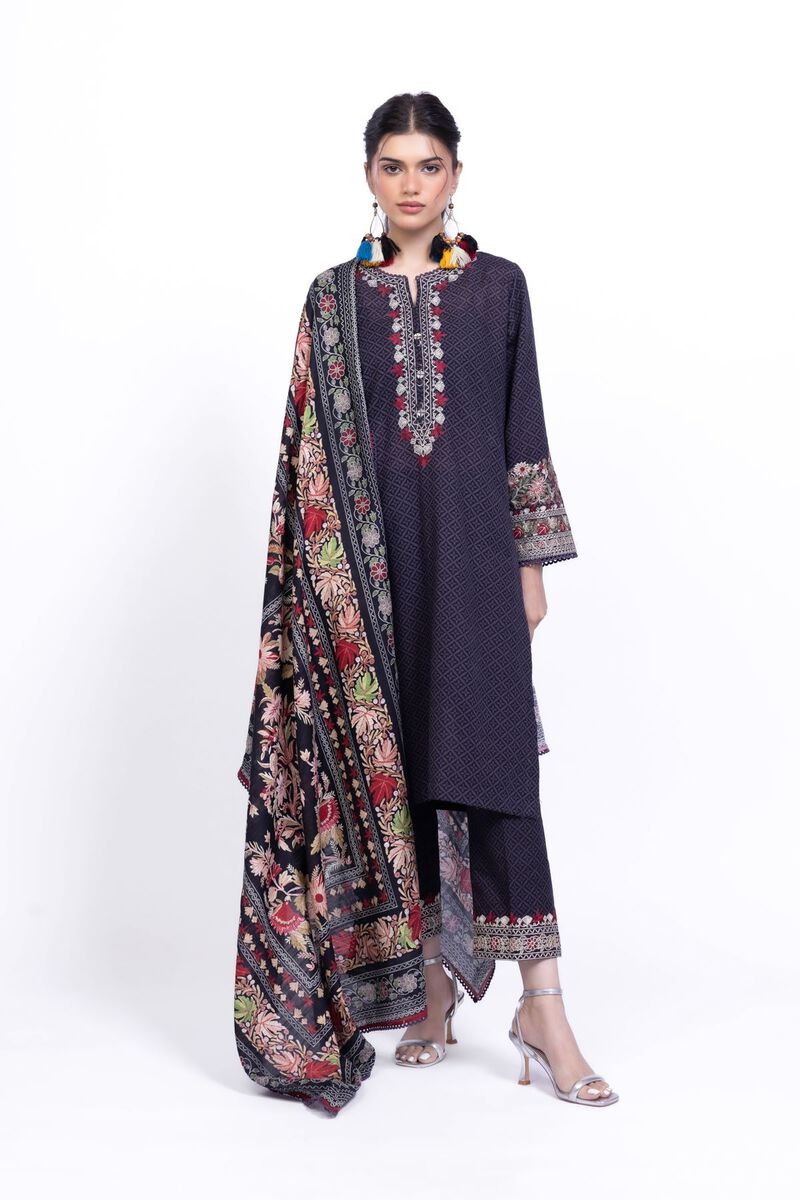 Printed | Textured Cotton | Dupatta | USD 22.00